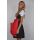 Dirndl Set 3tlg. Trachtenkleid 378GT Schwarz&Rot