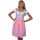 Dirndl Set 3tlg. 389gt Trachtenkleid Blau&Weiß kariert