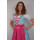 Dirndl Set 3tlg Trachtenkleid 444gt1 Blaukaro. 40