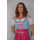 Dirndl Set 3tlg Trachtenkleid 444gt1 Blaukaro. 40