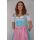 Dirndl Set 3tlg Trachtenkleid 445gt Blaukaro.