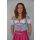 Dirndl Set 3tlg Trachtenkleid 448gt Blaukaro.