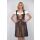 Dirndl Set 281GT Trachtenkleid Braun