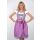 Dirndl Set Trachtenkleid 348GT Lila kariert