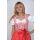 Dirndl Set Trachtenkleid 356GT Rot kariert 42