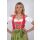 Dirndl Set Trachtenkleid 364GT Rot Grün