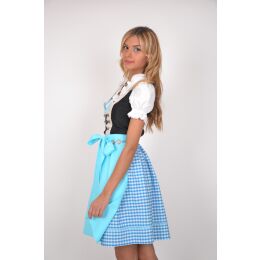 Dirndl Set 367GT Trachtenkeid Schwarz Blau