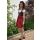 Dirndl Set 3tlg Trachtenkleid 380gt Schwarz Bordo&Weiß kariert
