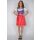 Dirndl Set 3tlg Trachtenkleid 419gt Blau&Rot