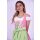 Dirndl Set Trachtenkleid 465GT Rosa Grün Dirndl Oktoberfest Gr 34 bis 42