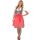 Dirndl Set Trachtenkleid 385GT Tannengrün Rot Gr 34 36 38 40 42