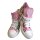 Damen Schuhe rose geblümt 4115-33 36