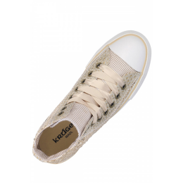 Damen Schuhe Sneaker Gold 4129-12