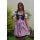 Dirndl Set 3tlg Trachtenkleid L313gt Lila gepunktet