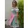 Dirndl Set Trachtenkleid 507GT Grün Rosa kariert 42