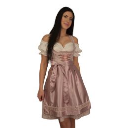 Dirndl Set 522GT Trachtenkleid Pastelviolett fein geblümt