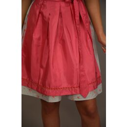 Dirndl Set Trachtenkleid 525GT Pastelblau rosa geblümt