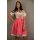 Dirndl Set Trachtenkleid 525GT Pastelblau rosa geblümt