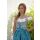 Dirndl Set Trachtenkleid 321GT Graublau Dirndl 3tlg. Gr.34,36,38,40,42