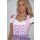 Dirndl Set 3tlg. Trachtenkleid 316GT Rosa&Weiß Kariert Gr 34 36 38 40 42